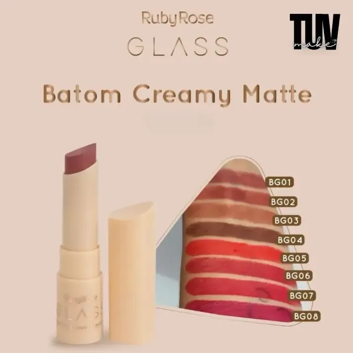 Batom Creamy Matte Glass Hbf567 Gl07-4.webp
