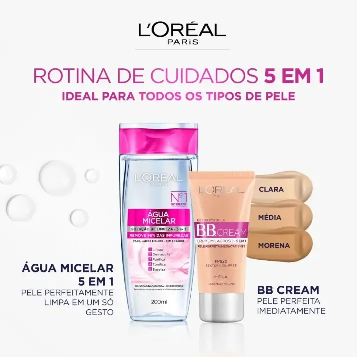 Água Micelar Solução De Limpeza L'oréal-6.webp