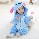 Macacão Roupinha Bebê Stitch De Pelúcia-3.webp