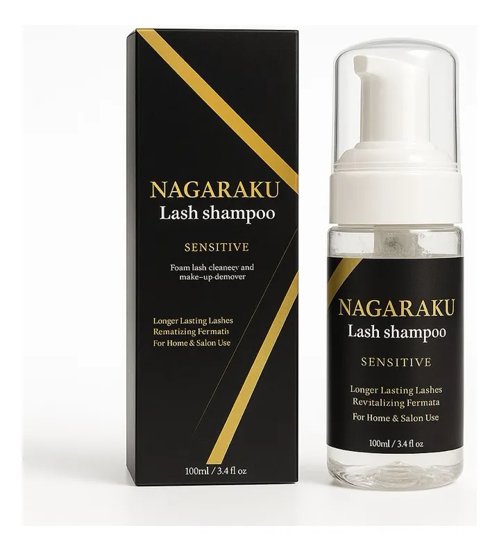 [CI0029] Nagaraku Lash Shampoo Sensitive para Limpeza 100ML
