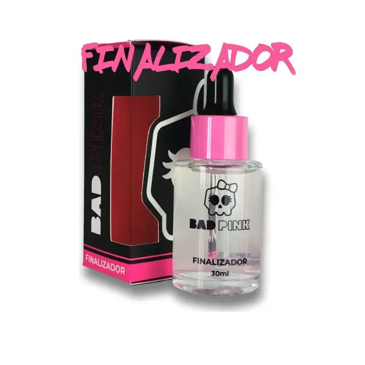 [CI1000] Finalizador Bad Pink Para Extensão De Cílios Retenção 30ml 