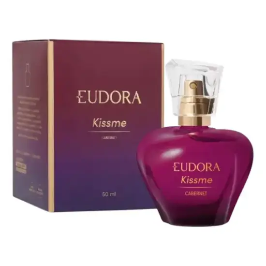 Eudora Kiss Me Cabernet Deo Colônia 50ml Feminino