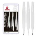 Kit Pinças Mundial Prof Mundial Bc394 Designer Sobrancelhas