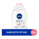 NIVEA Sabonete Líquido Íntimo Suave 250ml, Limpeza Delicada, Mantém pH Natural