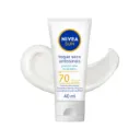 NIVEA SUN Protetor Solar Facial Toque Seco Antissinais FPS70 40ml, Alta Proteção UVA/UVB