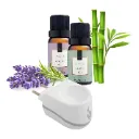 2 Essencias + Aromatizador Difusor Eletrico Via Aroma Tomada