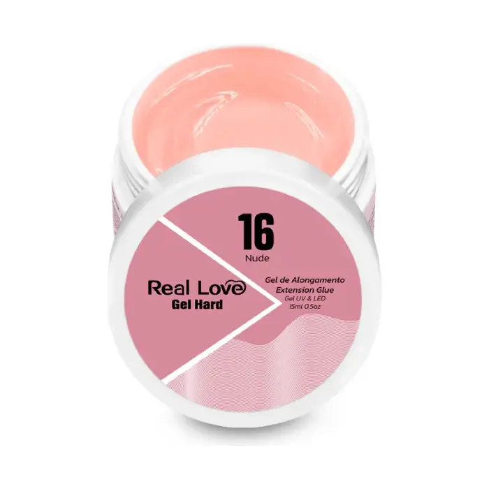 [UN0030] Gel Unha Real Love Light Uv& Led Alongamentos Unhas (7 nude)