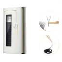 Cílios Decemars Y 0.07 Curvatura D Mix 8-15 - Preto