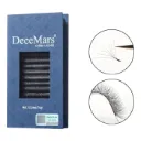 Cílios Decemars 7 D W 0.07 Curvatura D Mix 8-15 - Preto